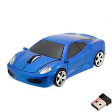 Load image into Gallery viewer, Computer Mouse | Ferrari - Blue - Red - Silver