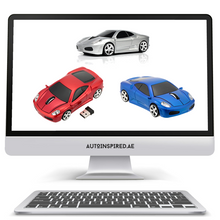 Load image into Gallery viewer, Computer Mouse | Ferrari - Blue - Red - Silver