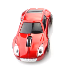 Load image into Gallery viewer, Computer Mouse | Porsche - Red - Silver