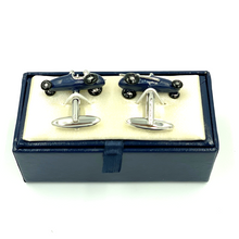 Load image into Gallery viewer, Cufflinks | Classic Racecar - Red - Blue