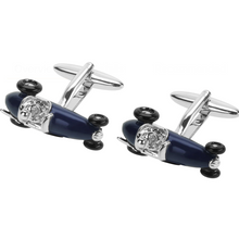 Load image into Gallery viewer, Cufflinks | Classic Racecar - Red - Blue