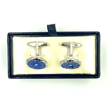 Load image into Gallery viewer, Cufflinks | Speedometer - Blue