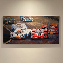 Load image into Gallery viewer, Wall Art | Canvas Print - 1970s Le Mans
