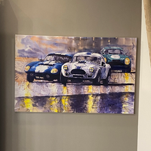 Load image into Gallery viewer, Wall Art | Canvas Print - AC Cobra Race
