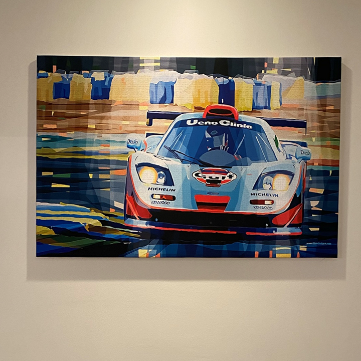 Wall Art | Canvas Print - McLaren F1 Gulf Oil