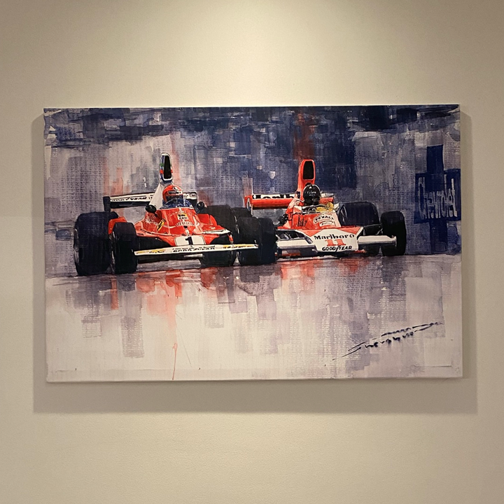 Wall Art | Canvas Print - F1 Ferrari