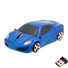 Load image into Gallery viewer, Computer Mouse | Ferrari - Blue - Red - Silver
