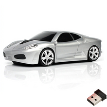 Load image into Gallery viewer, Computer Mouse | Ferrari - Blue - Red - Silver

