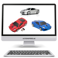 Load image into Gallery viewer, Computer Mouse | Ferrari - Blue - Red - Silver
