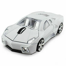 Load image into Gallery viewer, Computer Mouse | Lamborghini - Black - Silver - Red

