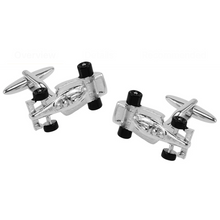 Load image into Gallery viewer, Cufflinks | Modern Day F1 Car - Silver
