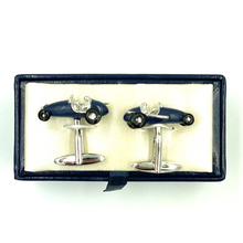 Load image into Gallery viewer, Cufflinks | Classic Racecar - Red - Blue
