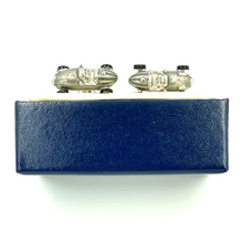 Load image into Gallery viewer, Cufflinks | Classic Racecar - Silver
