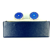 Load image into Gallery viewer, Cufflinks | Speedometer - Blue
