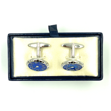 Load image into Gallery viewer, Cufflinks | Speedometer - Blue
