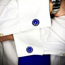 Load image into Gallery viewer, Cufflinks | Speedometer - Blue
