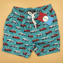 Load image into Gallery viewer, Swim Shorts | &#39;Californian Cobras&#39; – Blue
