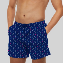 Load image into Gallery viewer, Swim Shorts | &#39;F1 Race Day&#39; – Blue
