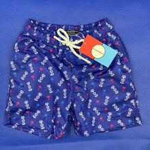 Load image into Gallery viewer, Swim Shorts | &#39;F1 Race Day&#39; – Blue
