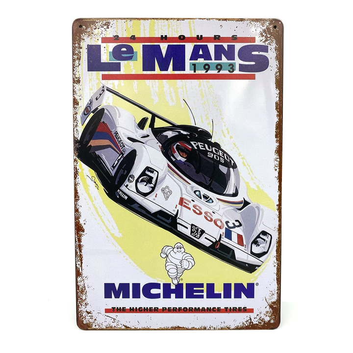 Vintage Sign | Le Mans & Michelin